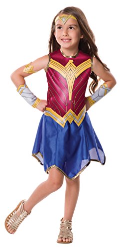 Rubies Girl's Justice League Wonder Woman Costume, Large