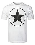 URBANCREWS Mens Hipster Hip Hop Graphic Print Crewneck T-shirt