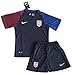 2016-2017 Kids/Youth Blank USA National Away Jersey & Shorts
