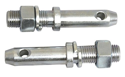 EGO BIKE Cat 1 Drawbar 3 pt Tractor Trailer Hitch Receiver Three Point Attachment CAT1R with One Year Warranty - Thumbnail 2