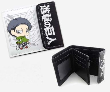 Topbill Fashion White Anime Attack on Titan Cosplay Purse Wallet Gift