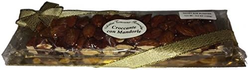 Antica Torroneria Piemontese - Croccante Con Mandorle - Honey and Almond Brittle - 4.2oz (120g)