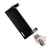 Pergear 35cm Metal Adjustable Barn Door for Video Camera Handheld LED Magic Tube Light