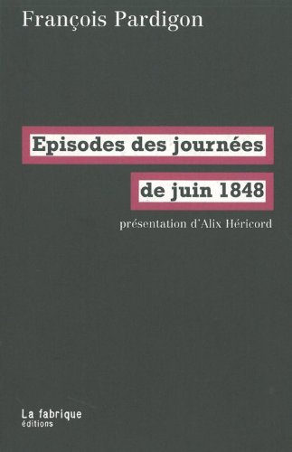 Épisodes des journées de juin 1848