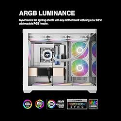 GAMDIAS Aura GL360 Digital WH AIO PC CPU Liquid