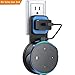 Dot Wall Mounts for 2nd Generation Dot Hanger Holder Stand Horizontal and Vertical Space-Saving Outlets Stand for Your Smart Home Speaker - Black