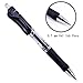 Retractable Rollerball Pens, Medium Point Black Gel Ink Roller Ball Writing Pens Set for Home/Office with Comfort Grip(18-Piece, 0.7mm)
