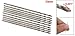 uxcell a11030700ux0287 30mm Long 0.8mm Dia Micro HSS Twist Drill Bit Pack of 20