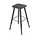 Safco Products 1205BL Alphabetter® Stool for Alphabetter Stand-Up Desk (Sold Separately), Black Frame, Black Seat Classroom and Home School Desk