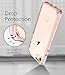 Spigen Ultra Hybrid (Anti-Yellowing PC Back) Designed for iPhone SE 2022 Case/iPhone SE 3 Case 2022 / iPhone SE 2020 Case/iPhone 8 Case/iPhone 7 Case - Rose Crystal