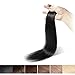 Benehair Remy Tape in Hair Extensions Human Hair Natural Black Seamless Skin Weft Tape in Real Human Hair Extensions Straight Hair 16 Inch 30g #1B 20 pcs