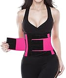 Camellias Women's Waist Trainer Belt - Body Shaper Belt For An Hourglass Shaper, SZ8002-Rose-2XL