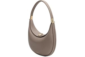 DALYNN Moon Bag Crescent Bag Shoulder Crossbody Bag Underarm Bag (Color : Medium Clay Brown)