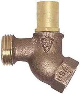ARROWHEAD BRASS & PLUMBING 253LKLF 1/2 Female Pipe Thread, Red Brass, Loose Key Hose Bibb, Lead Free by Arrowhead Brass & Plumbing