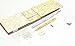 Albatross D.III Bi-Plane 3D Wooden Puzzle - Laser Cut Balsa Wood Airplane Kit to Build for Adults - Perfect Wooden Airplane Jigsaw Puzzle Aircraft Model for Men Birthday Gift