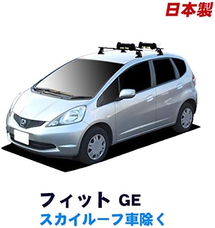 Amazon ホンダ フィットge スカイルーフ車除く H19 10 スキーキャリアセット タフレック スキー アタッチメント Sk0 取付けフック ホルダー 車 バイク