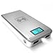 ActionPie Qi Wireless 12000mAH Power Bank with Dual USB Port and LCD Display for Galaxy S6, iphone6 - Silver