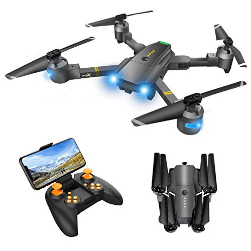 ATTOP Drone with Camera for Adults Wideangle RC Quadcopter for