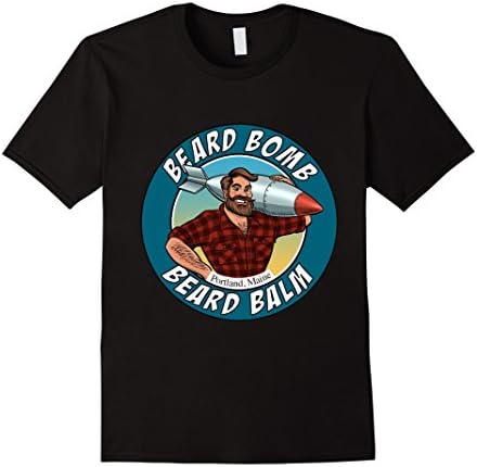 Beard Bomb Beard Balm Lumberjack Logo T-shirt