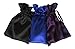 Tarot Bags Dark Colors Satin Bundle of 3: Royal Blue Dark Purple and Black (5" X 8" Each)