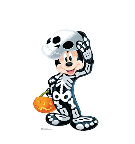 Halloween Mickey Skeleton - Advanced Graphics Life Size Cardboard Standup