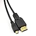 Laptone LCP2902 1m Premium Micro HDMI to HDMI Cable for Connecting Amazon Kindle/Tesco HUDL to TV LCD HDTV