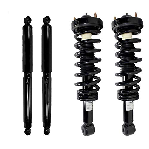 Detroit Axle - 2wd Front Struts w/Coil Springs & Rear Shocks for 2009-2013 Ford F-150 2WD