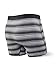 Saxx Men's Saxx Underwear Co. Saxx Men's Ultra Boxer Briefs Underwear, Black Ombre Stripe, Medium