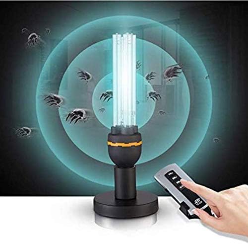 Air Purifier Ozone Generator Quartz UV Germicidal Compact CFL Lamp Clean & Sanitizer by Eliminate & Kill Bacterial Virus Mites