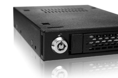 ICY DOCK Rugged 2.5 SATA HDD & SSD Hot Swap Mobile Rack for 3.5 Drive Bay - ToughArmor MB991SK-B