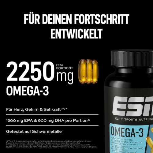 Omega-3 60 Kapseln, 20 Portionen