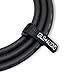 GLS Audio 12 feet Speaker Cable 12AWG Patch Cords - 12 ft Speakon to Speakon Professional Cables Black Neutrik NL4FX (NL4FC) 12 Gauge Wire - Pro 12' Speak-on Cord 12G - Single