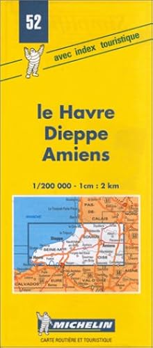 Download Carte routière : France - Le Havre - Dieppe - Amiens, 52, 1/200000 PDF