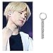 Kpop Earrings JINMIN style Chain Pendant Earrings 1 Pair