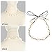 PP OPOUNT 169 Pieces Natural Spiral Shell Beads Kit with Natural Open Back Shells, Plastic Pearls, Silver Lobster Clasp, Silver Extension Chain and Accessories for Shell Chocker Making