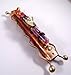 Gary Rosenthal Jewish Wedding Glass Mezuzah with Non Kosher Scroll Handmade in the USA