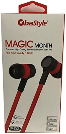 mshop Effect In-Ear Stereo Headphones Headphones Audio Jack 3.5 mm Gommini obastyle p-d2