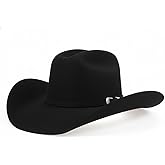 El Cattleman Handmade Cowboy Hat – 100% Bolivian Wool Felt, Premium Western Hat, 4 5/8" Crown, 4" Brim, Made in Mexico