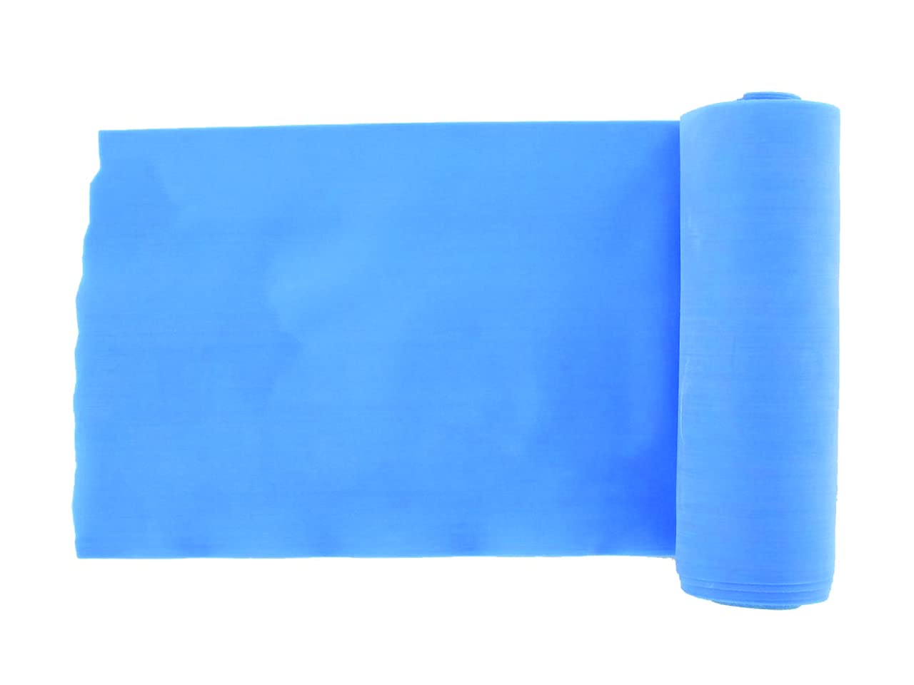 Gima - Elastic Band for Rehabilitation, Yoga and Pilates, Blue Colour, Heavy Resistance, Measures 5.5 mx 14 cm x 0.35 mm, Latex-Free