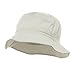 Pigment Dyed Bucket Hat-White W12S43E - Size: M/L