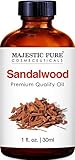 Majestic Pure Sandalwood Oil, Premium Quality, 1 fl oz