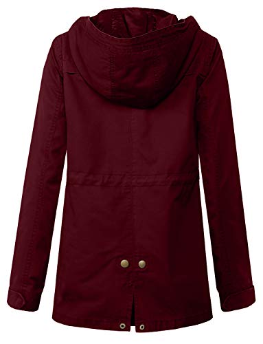 J. LOVNY Women's Versatile Military Anorak Jacket in Various Styles S-3XL