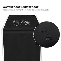 PC Computer CPU Dust Cover, Waterproof Mid-Tower