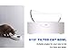 PETKIT Raised Cat Bowl, 15° Tilted Transparent Elevated Cat Feeding Bowl, Stress Free, Food Grade Material, Nonslip No Spill Pet Feeding Bowl, Dishwasher Safethumb 1