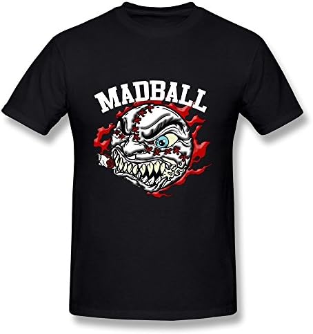 Giftstothe Custom Printed Men's Madball Hardcore Punk T-shirt Black Black X-Large