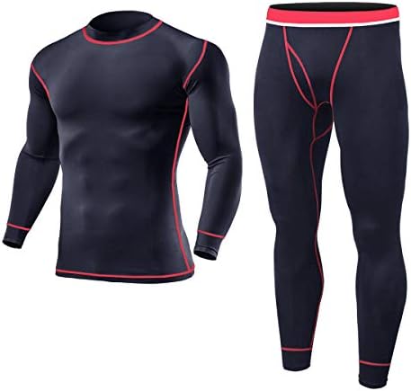 保温インナー 上下 メンズ 防寒 インナー セット 長袖 2枚組 裏起毛 ヒートテック 大きいサイズ 暖かい お洒落 二着セット 防寒肌着