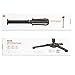 Zhiyun Telescopic Monopod Selfie Stick with Tripod Stand for Crane 2, Crane Plus, Crane V2, Crane-M,DSLR Canon Nikon Sony Camera Including Carrying Bag