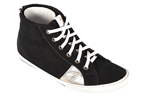 emporio armani suede trainers