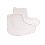 ParaBath Foot Booties for use with TheraBand Parabath Paraffin Wax Heating Unit for Treatment of Dry Skin, Cracked Heels, Arthritis, Strains, Sprains, Stiffness in Foot and Ankle, 1 Pair