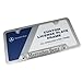 Mercedes Benz Genuine Polished Stainless Steel License Plate Frame